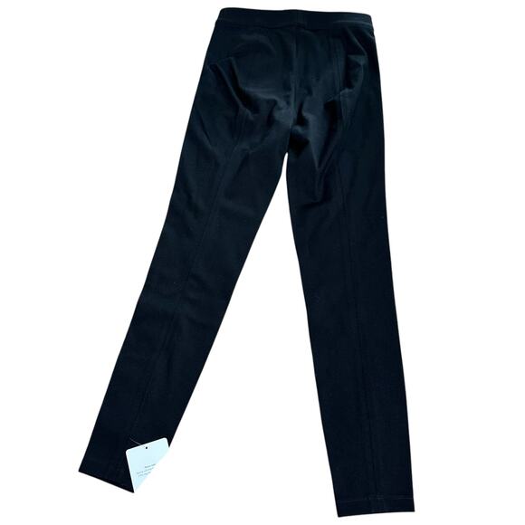 VINCE Women's Black Leggings Pants Size Small NWT Cropped Ponte Knit - Picture 3 of 10